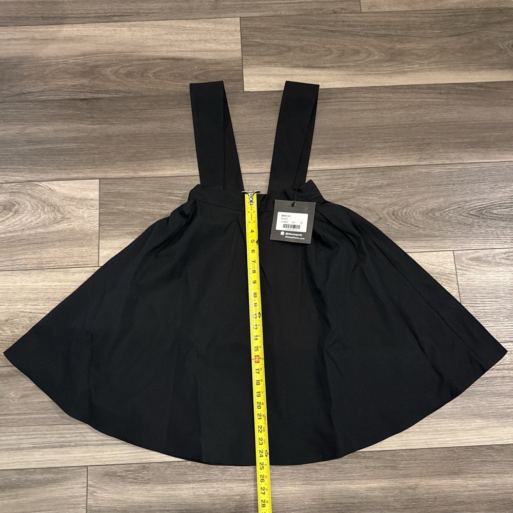 NWT Aleeza Paris Marci Jumper with Pockets and Suspenders 25” Skirt Size Small - Picture 6 of 7